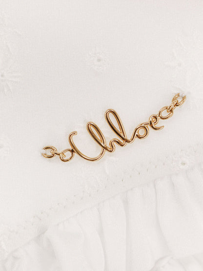 Chloe' Swimsuit With Logo Detail