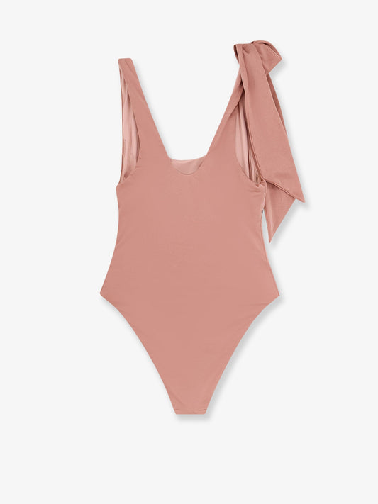 Chloe' Nylon One Piece Swimsuit With Logo