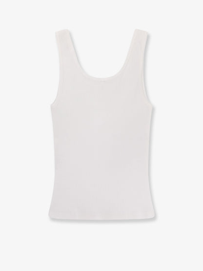 Chloe' Ribbed Cotton Tank Top