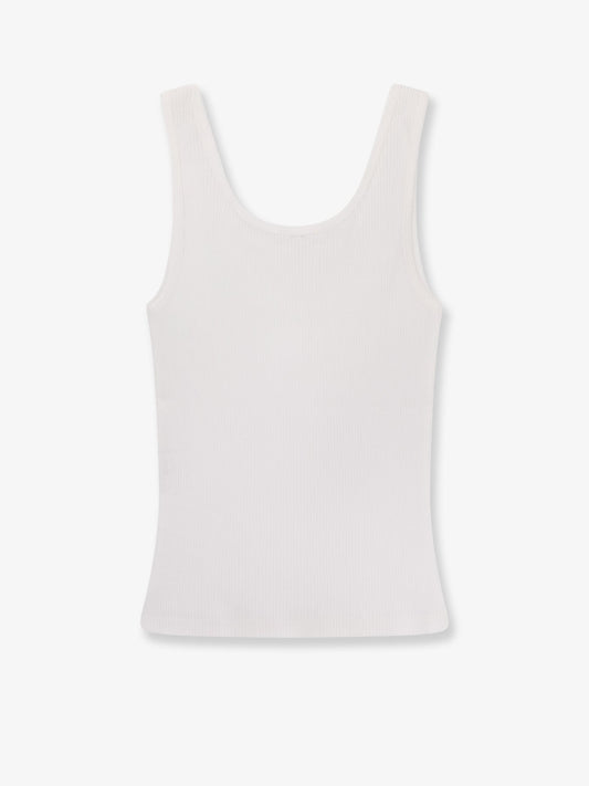 Chloe' Ribbed Cotton Tank Top