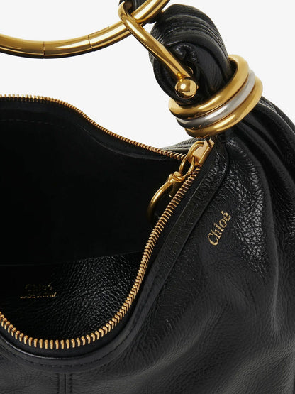 Chloe' Bracelet Bag Leather Handbag