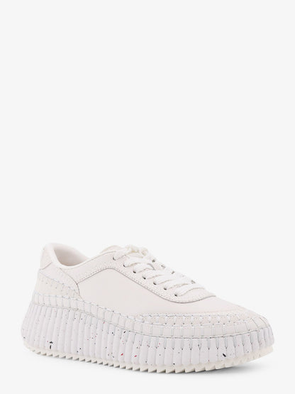 Chloe' Nama Low Top Leather Sneakers