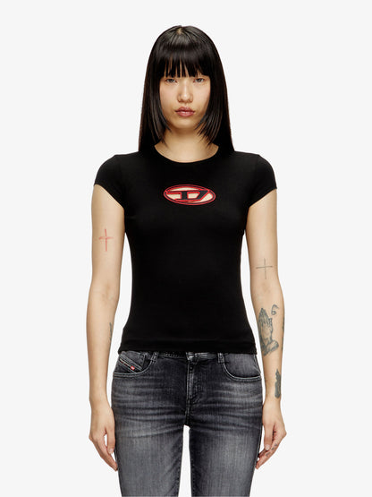 Diesel T Angie Stretch Cotton T Shirt