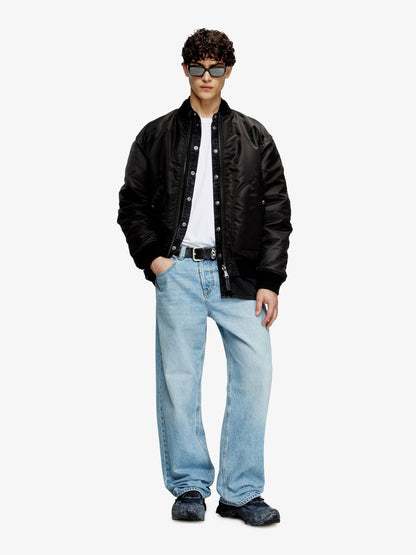 Diesel J Held Nylon Revesible Bomber Jacket