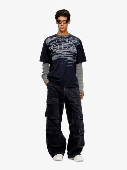 Diesel T Boxt T5 Cotton T Shirt