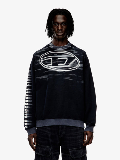 Diesel S Boxt T1 Cotton Sweatshirt