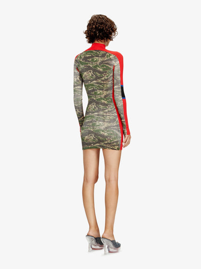 Diesel M Camok Viscose Short Dress