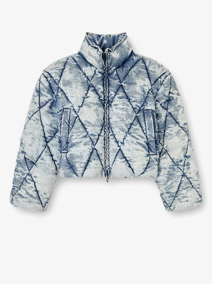 Diesel W Histel Denim Down Jacket