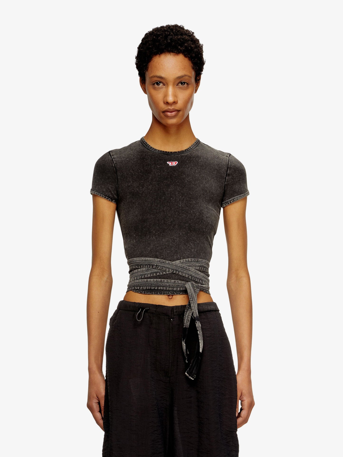 Diesel T Bunny Tail R1 Cotton T Shirt