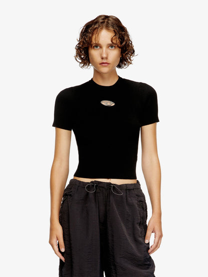Diesel M Valari Ss Blend Certified Viscose T Shirt