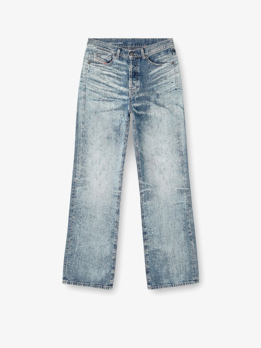 Diesel 1971 D Sent Jeans With Distressed Effect