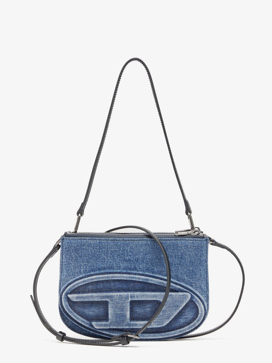 Diesel 1 Dr Twin Denim Crossbody Bag