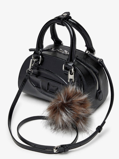 Diesel 1 Dr Dome Leather Shoulder Bag