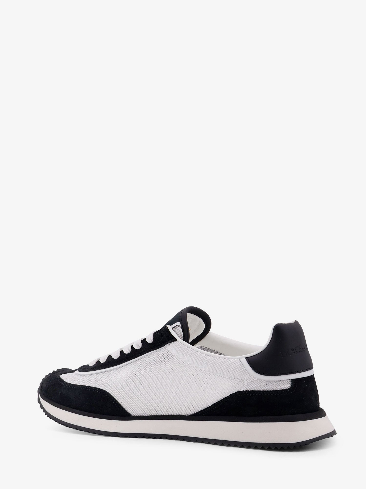 スニーカー DOLCE & GABBANA Low-top mesh sneakers with suede inserts DOLCE e GABBANA Low-top mesh sneakers with suede inserts