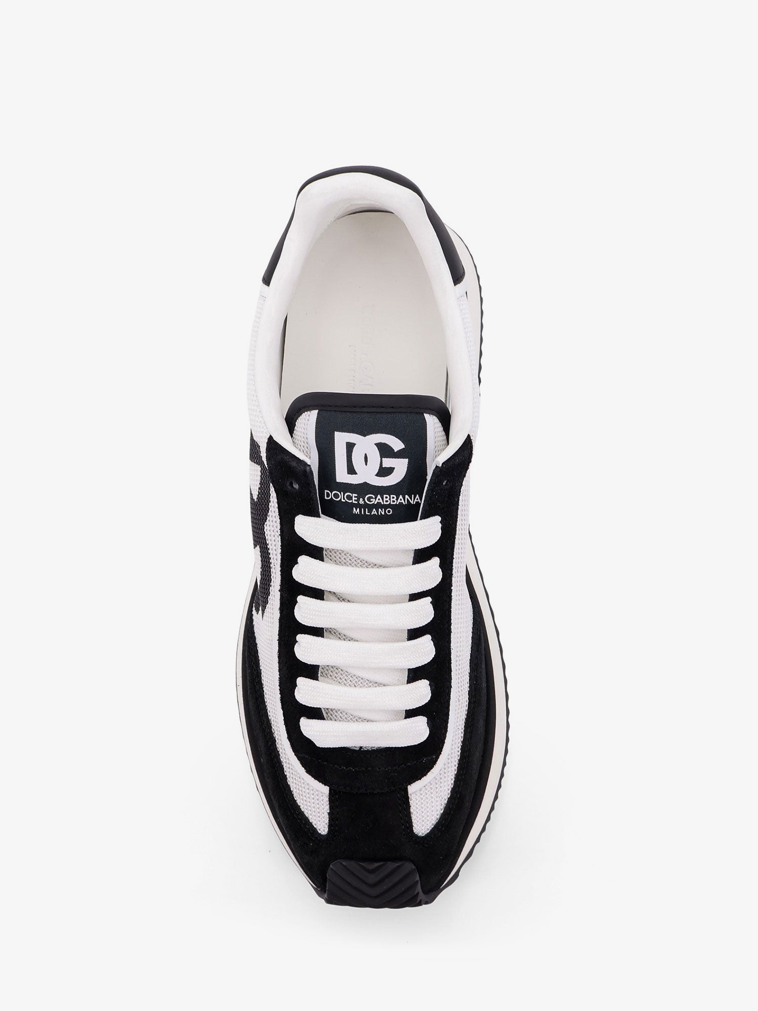 スニーカー Dolce E Gabbana Low-Top Mesh Sneakers With Suede Inserts DOLCE e GABBANA Low-top mesh sneakers with suede inserts