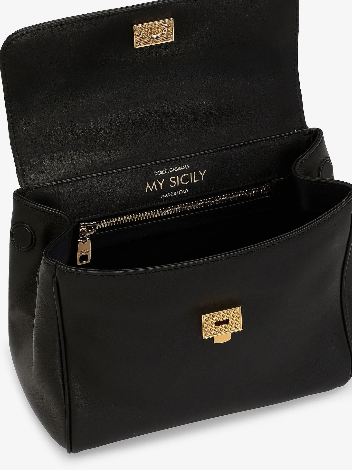 Dolce & Gabbana My Sicily Handbag In Suede