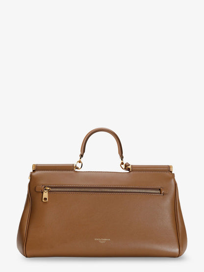 Dolce & Gabbana My Sicily Leather Crossbody Bag