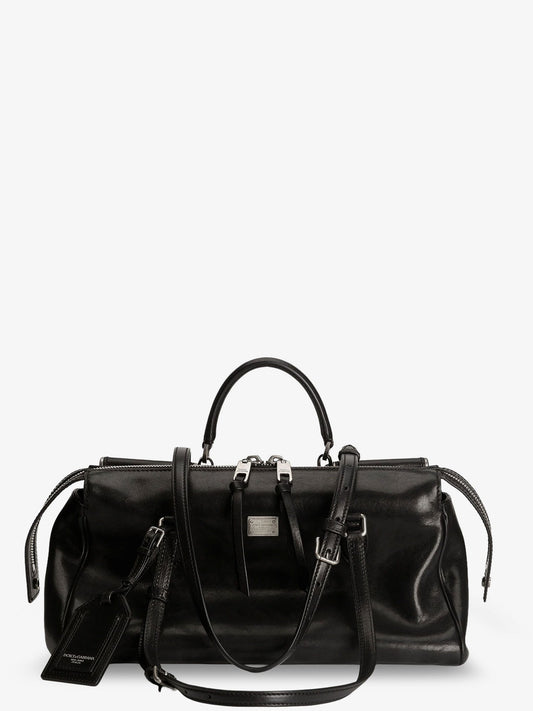 Dolce & Gabbana Vittoria Leather Handbag