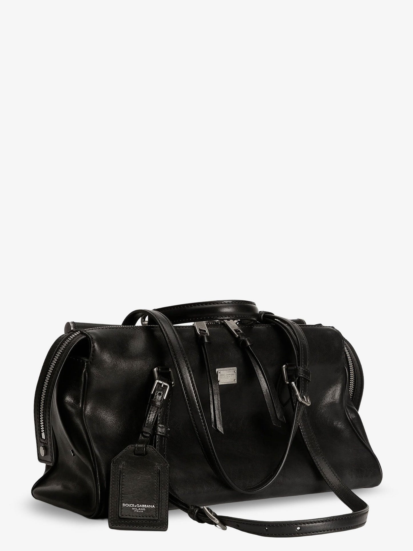Dolce & Gabbana Vittoria Leather Handbag