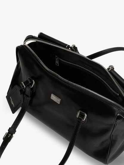 Dolce & Gabbana Vittoria Leather Handbag