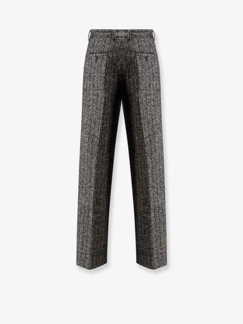 Dolce & Gabbana Striped wool blend trousers - Rigato