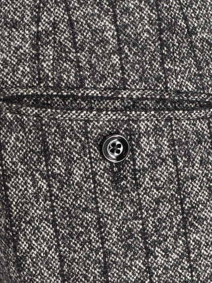 Dolce & Gabbana Striped Wool Blend Trousers