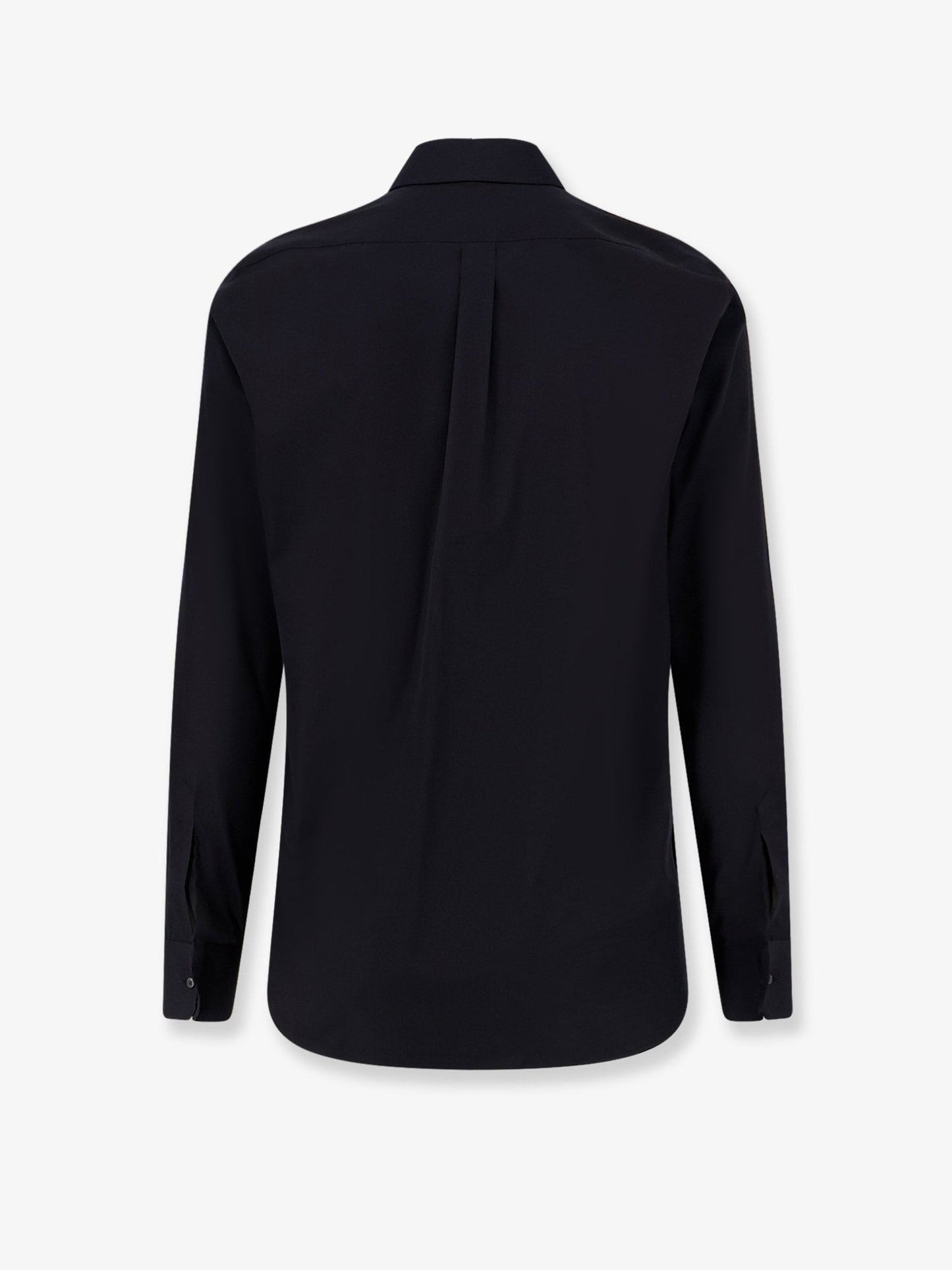 Dolce & Gabbana Cotton Shirt With Iconic Logo On The Front