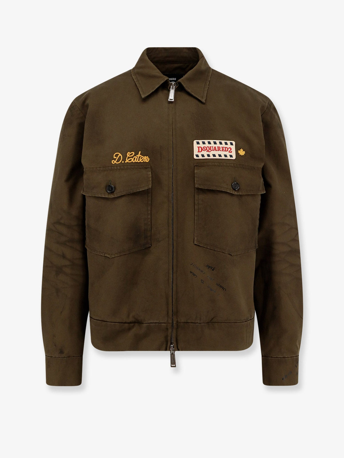 Dsquared2 Dsquared2 Bros Cotton padded Jacket - Desert Tan