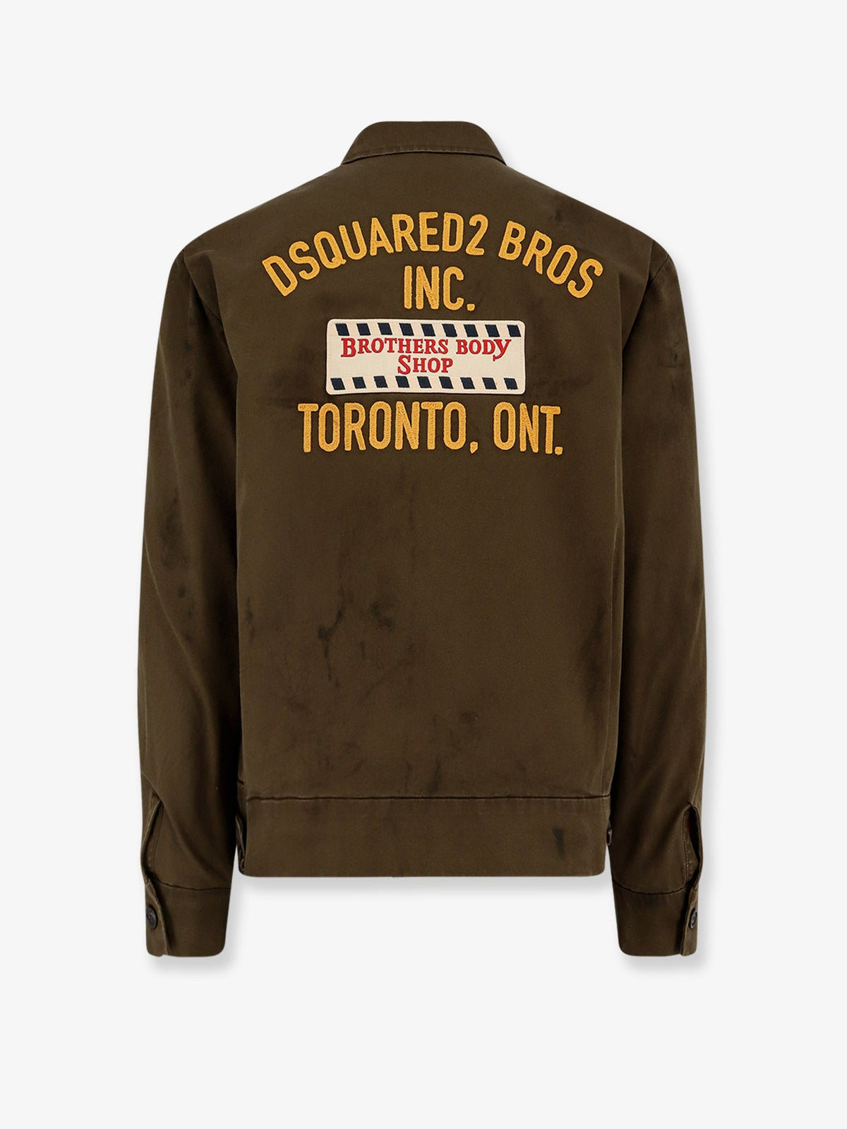 Dsquared2 Dsquared2 Bros Cotton padded Jacket - Desert Tan