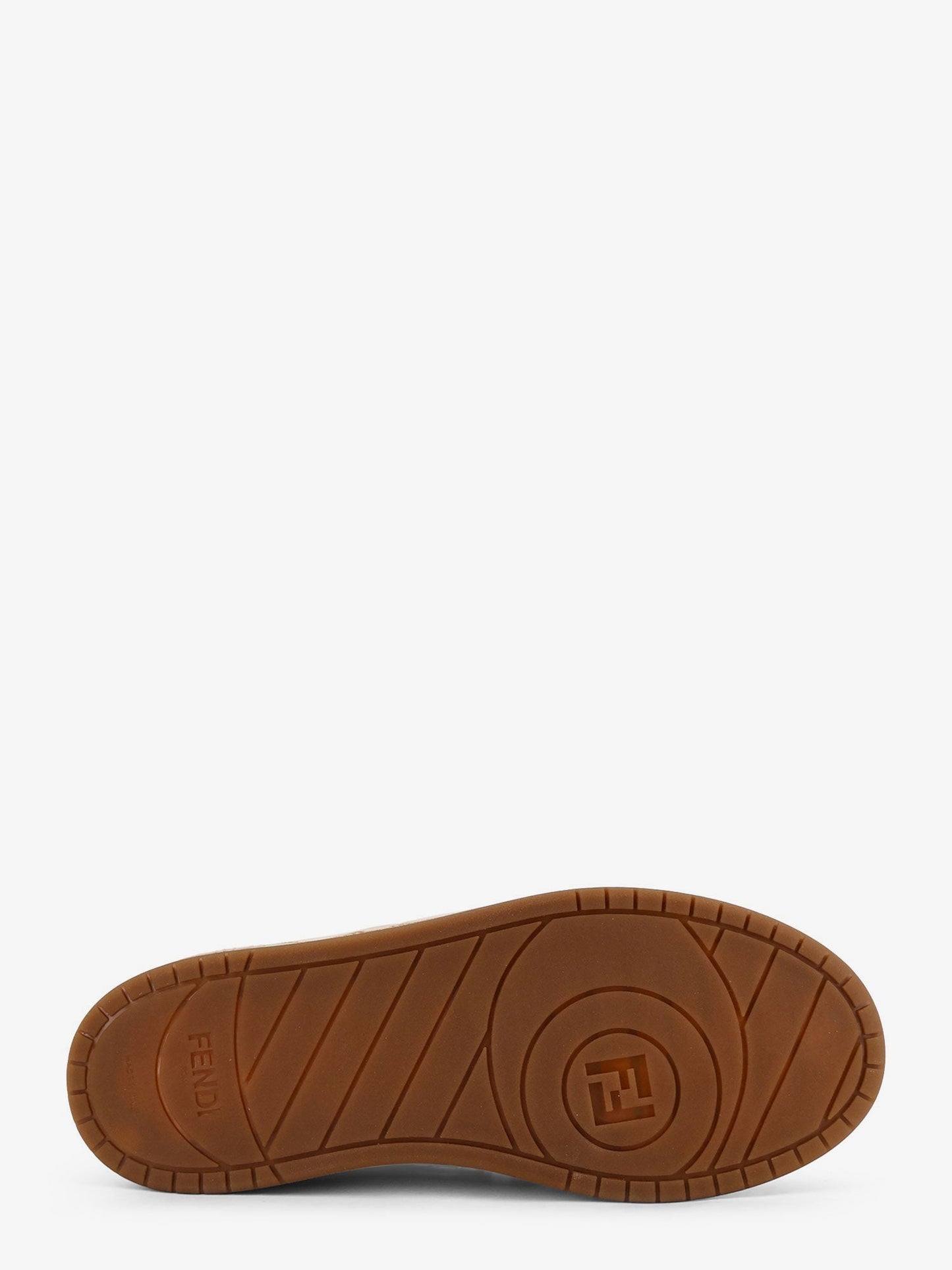 Fendi Match Leather Sneakers With Suede Inserts
