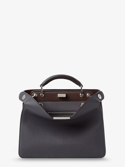 Fendi Peekaboo I See U Small Leather Crossbody Bag