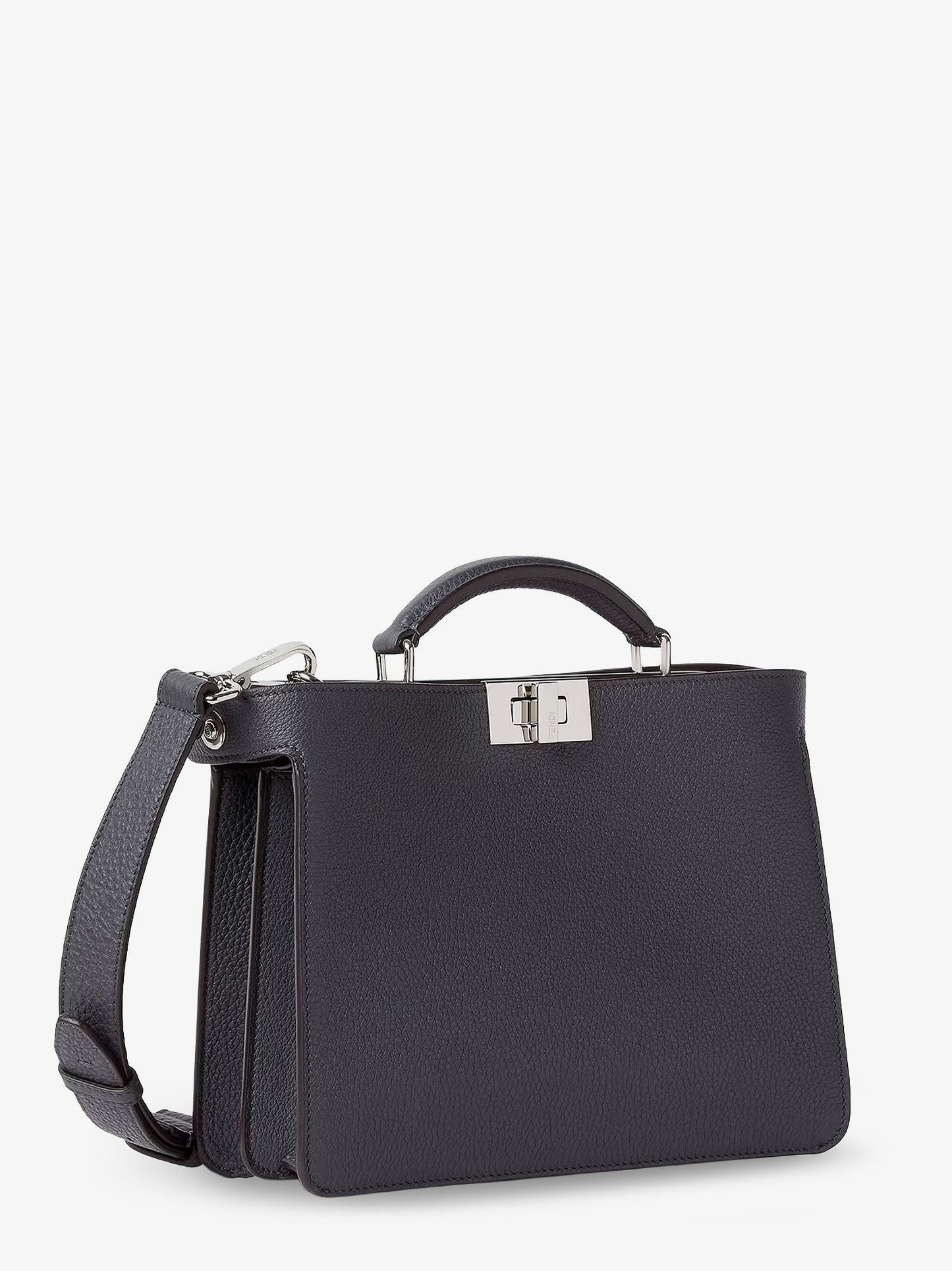 Fendi Peekaboo I See U Small Leather Crossbody Bag