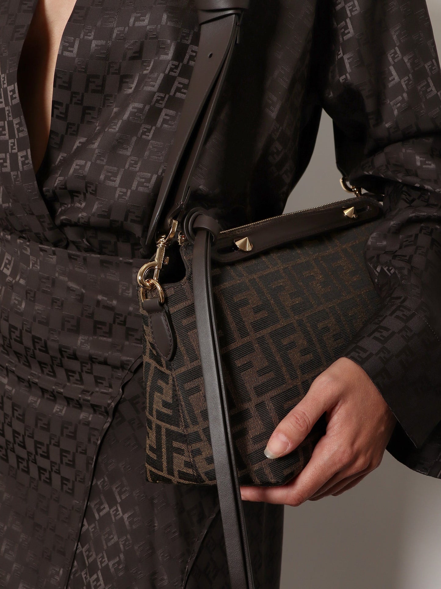 Fendi By The Way Soft Medium Leather Handbag