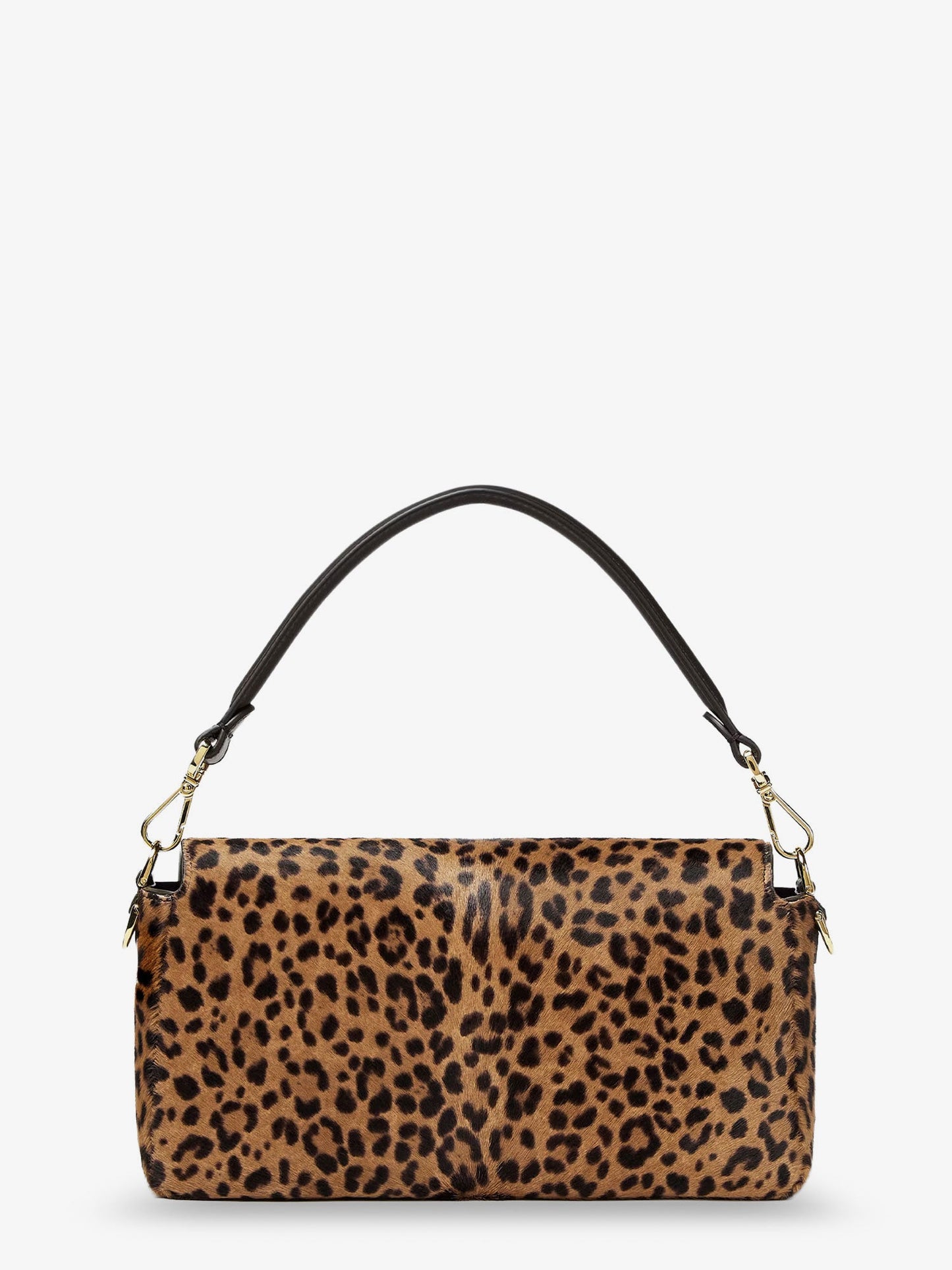 Fendi Baguette® Handbag In Raffia With All Over Ff Embroidery