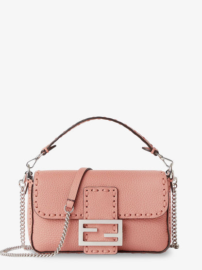 Fendi Baguette® Mini Raffia Crossbody Bag