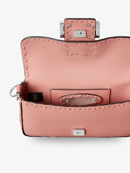 Fendi Baguette® Mini Raffia Crossbody Bag