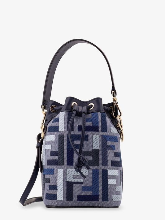 Fendi Mon Tresor Leather Bucket Bag