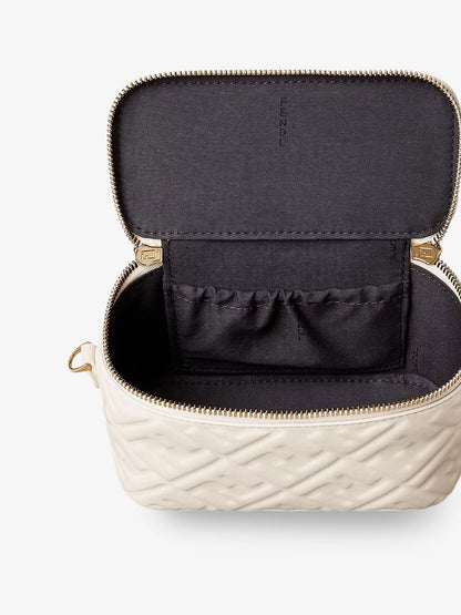 Fendi Fendi Vanity Leather Crossbody Bag With Ff Motif