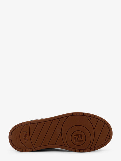 Fendi Fendi Match Suede And Pony Skin Low Top Sneakers