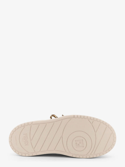 Fendi Fendi Match Leather Platform Sneakers With Charms