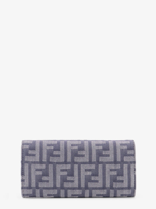 Fendi Continental With Chain Baguette Wallet