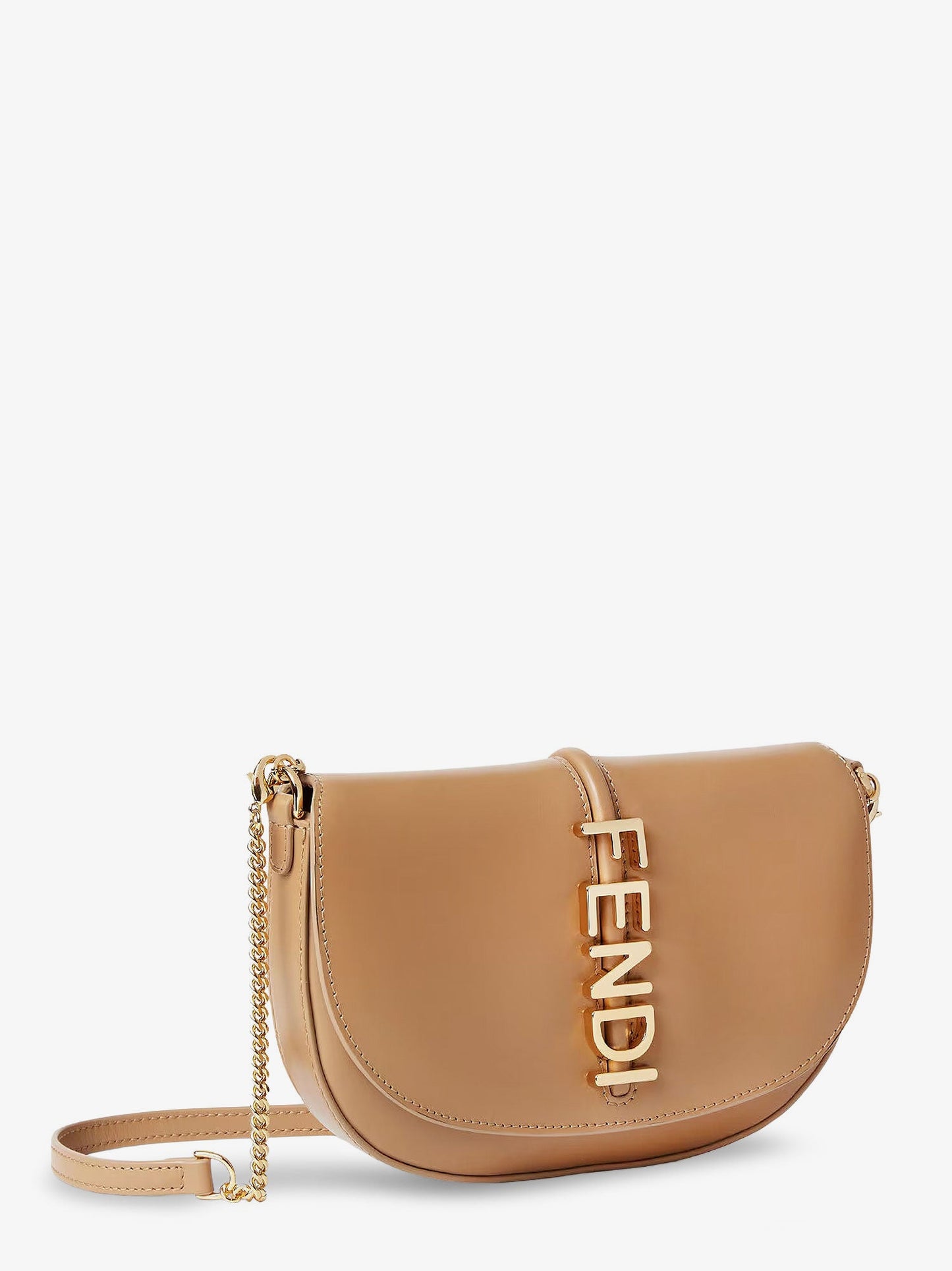 Fendi Wallet On Chain Fendigraphy Leather Shoulder Bag