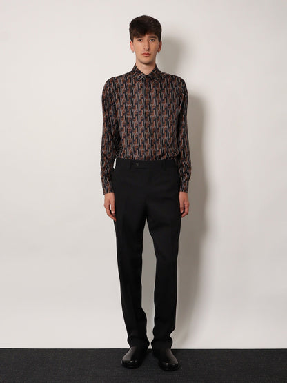 Fendi Virgin Wool Trousers