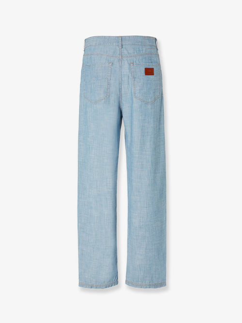 Fendi High waist jeans - Blu Chiaro