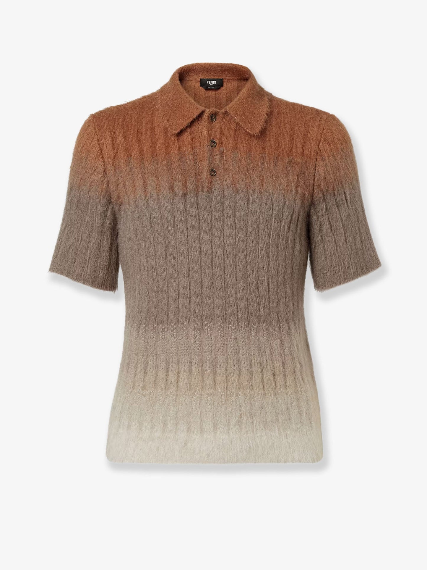 Fendi Ff Cotton Polo Shirt