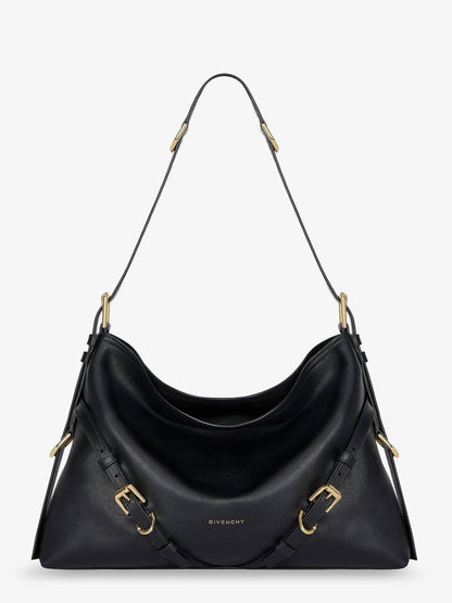 Givenchy Voyou Medium Leather Shoulder Bag