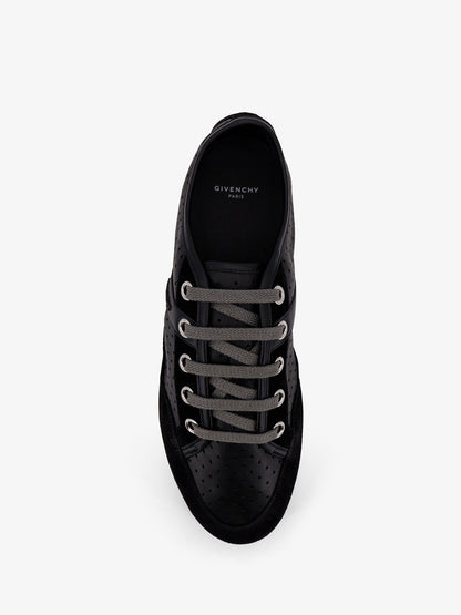 Givenchy Baskets Low Top Leather And Suede Sneakers