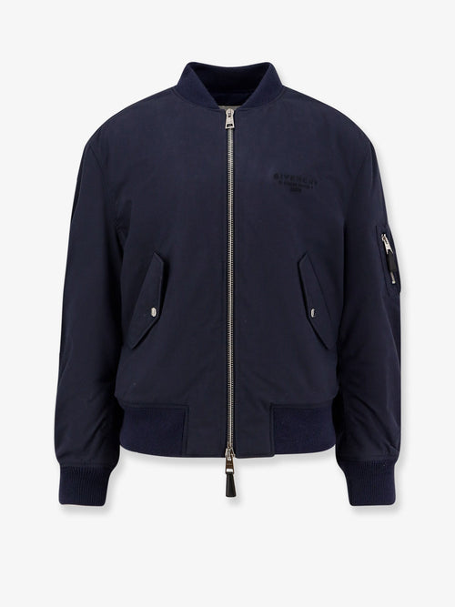 Givenchy Cotton blend bomber jacket - Navy