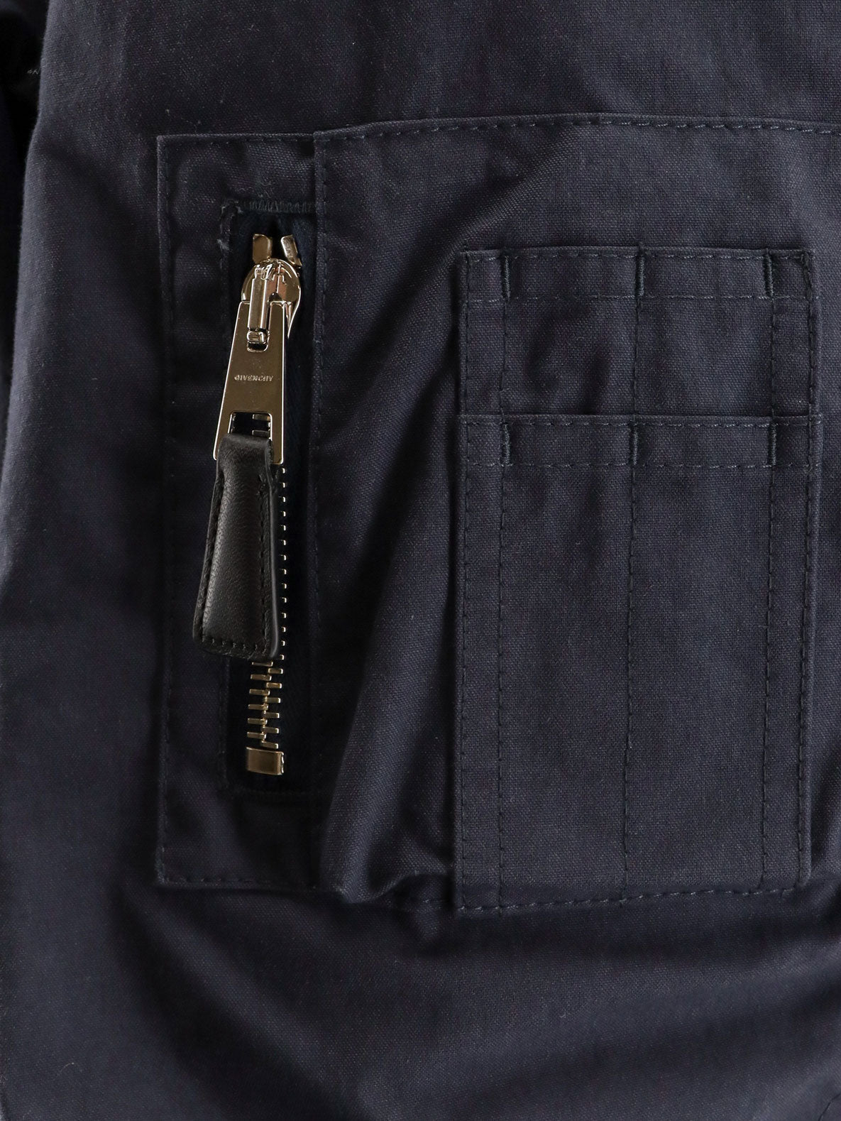 Givenchy Cotton blend bomber jacket - Navy