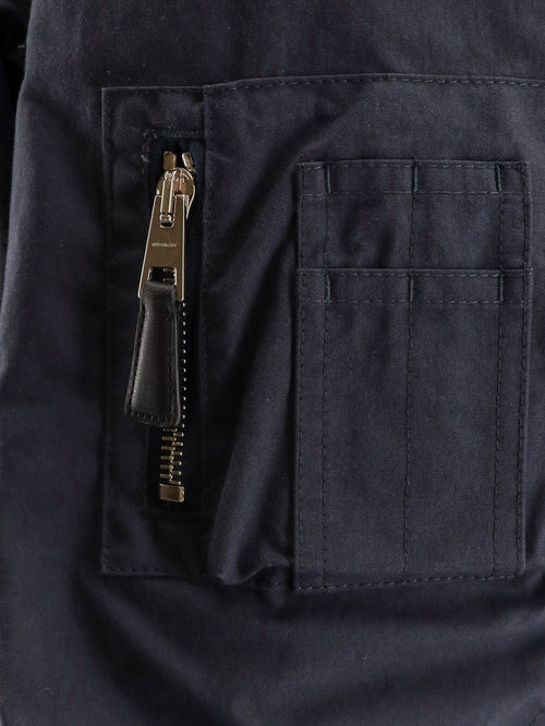 Givenchy Cotton blend bomber jacket - Navy